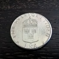 Монета - Швеция - 1 крона | 1978г., снимка 1 - Нумизматика и бонистика - 28046832