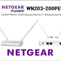 Access point/Аксес пойнт Netgear WN203 300 Mbps, снимка 1 - Рутери - 40391603