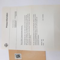 Стари писма 1967 в пликове с марки Bayer - 4 бр., снимка 8 - Антикварни и старинни предмети - 39787813