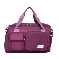  Пътна чанта за Ръчен багаж 40 х 25 х 20 см Розова/Тъмно Синя/ Черна, снимка 9 - Куфари - 43900610