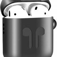 Нов Защитен Метален калъф за корпуса кутия на слушалки Apple Airpods 1 и 2, снимка 1 - Други - 33615762