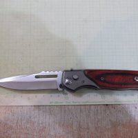Нож сгъваем полуавтоматичен, снимка 1 - Ножове - 27921301