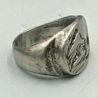Сребърен пръстен с богинята Атина. В духа на Античността., снимка 6 - Пръстени - 36444717