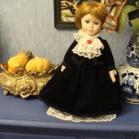 Великолепна порцеланова кукла , снимка 1 - Колекции - 27415665