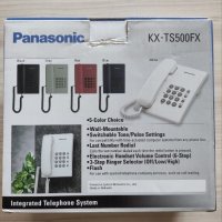 Стационарен телефон Panasonic, снимка 7 - Стационарни телефони и факсове - 43385525