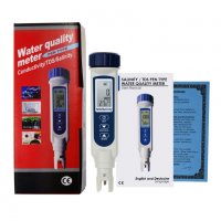 Водоустойчив тестер за измерване качеството на водата TDS, соленост, снимка 11 - Друга електроника - 33332819