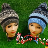 НОВА зимна шапка, снимка 1 - Шапки, шалове и ръкавици - 26874535