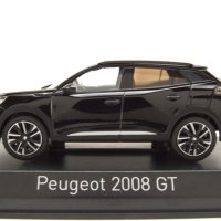 Peugeot 2008 GT 2020 - мащаб 1:43 на Norev моделът е нов в PVC дисплей-кейс, снимка 3 - Колекции - 40439474