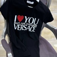 Versace дамскa тенискa висок клас реплика, снимка 1 - Тениски - 43892287