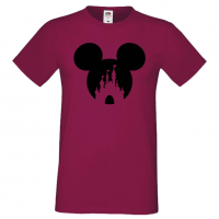 Мъжка тениска Mickey Head 2 Подарък,Изненада,Рожден ден, снимка 3 - Тениски - 36575851