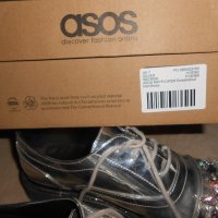 Дамски обувки ASOS - MAYFLOWER  Embellished Flat Shoes, снимка 16 - Дамски елегантни обувки - 26638206
