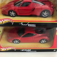 Метална колекционерска количка HOT WHEELS FERRARI мащаб 1:43, нови!, снимка 1 - Колекции - 39945140