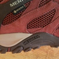 MERRELL Alverstone GORE-TEX Leather Shoes EUR 40,5 / UK 7 естествена кожа водонепромукаеми - 753, снимка 6 - Мъжки боти - 43762588