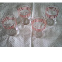 Различни стъклени чаши, снимка 3 - Чаши - 40418952