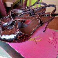 Minette дамски сандали с висок ток /номер 40, снимка 5 - Сандали - 28762567