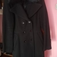 2 бр.дамски елегантни палта в тъмносиво,черно, снимка 5 - Палта, манта - 44139577