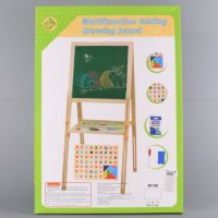 Двустранни дървена дъска за писане и рисуване, снимка 3 - Образователни игри - 35455559
