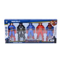 Супергерои светещи фигури Avengers, 5 броя, в кутия 12369, снимка 1 - Фигурки - 38986710