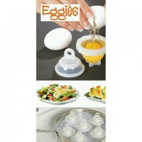 ТОП ПРОДУКТ!!! Форми за варене на яйца без черупка, снимка 13 - Аксесоари за кухня - 32394601