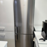 иноксов хладилник с отделен фризер , снимка 1 - Хладилници - 44843441