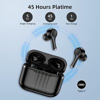Нови Безжични слушалки Спортни с кутия за зареждане Earbuds за музика, снимка 3 - Безжични слушалки - 43015734