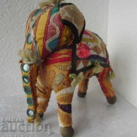 Красив ГОЛЯМ индийски слон Индия фигура статуетка статуя животно, снимка 2 - Декорация за дома - 28871526