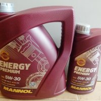 Моторно масло MANNOL Energy Premium 5W30 4L, снимка 1 - Аксесоари и консумативи - 40640775