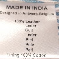 Antwerp Tannery leather jacket M, снимка 8 - Сака - 44062824