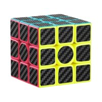 Куб Ahelos, Тип Рубик, Магически, Карбонови лепенки, снимка 2 - Образователни игри - 40132434
