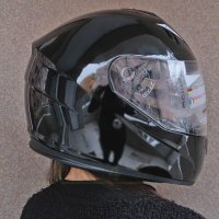 Каска за мотоциклет SHIDO Integral (вградени слънчеви очила), снимка 11 - Аксесоари и консумативи - 43804234