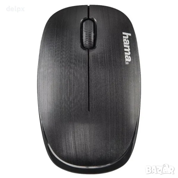 Оптична, безжична мишка, MW-110, черна, USB, DPI=1000, снимка 1