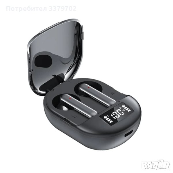 Безжични слушалки K40 Bluetooth V5.3, калъф за зареждане, Водоустойчиви, спортни слушалки, снимка 1