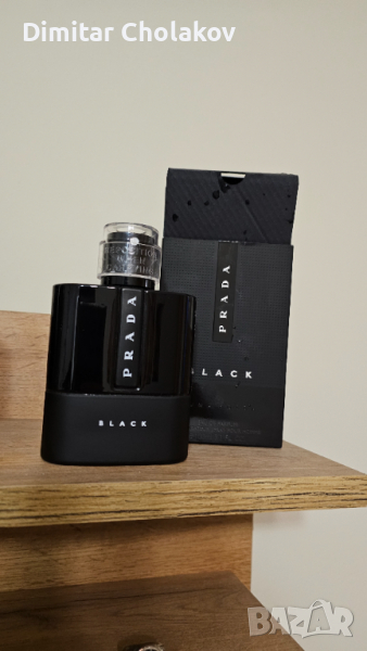 Мъжки парфюм Prada Luna Rossa Black 100ml , снимка 1