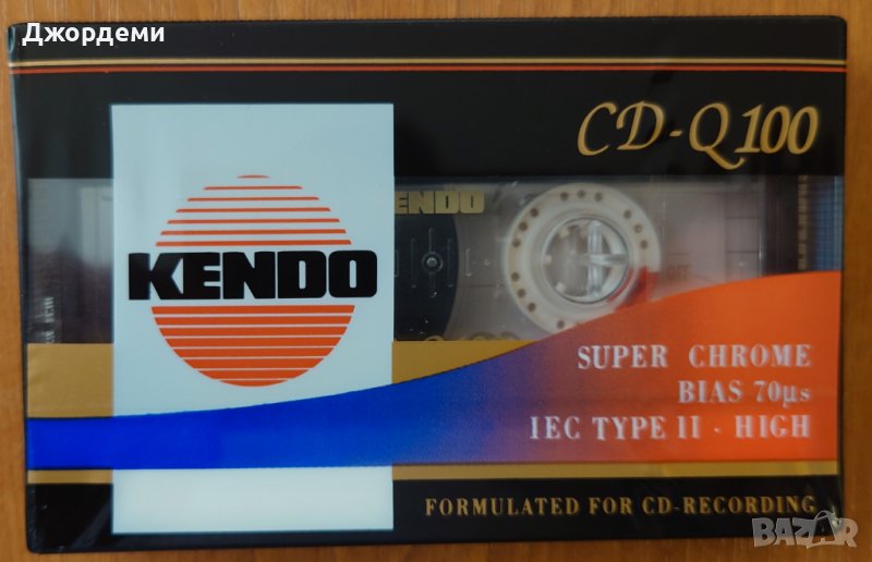 Аудио касети /аудио касета/ KENDO CD-Q100 Superchrom, снимка 1