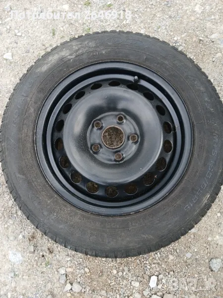 Джанта  с гума 15 цола за VW, снимка 1