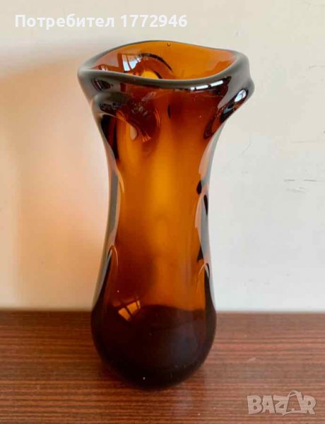 Ваза арт цветна, вази кристална и стъклена, снимка 1