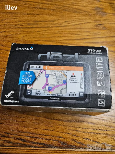 Garmin dezl 570 LMT EU BG Навигация за камион, снимка 1