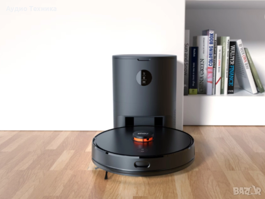 Смарт прахосмукачка Imou Robot Vacuum Cleaner 3-in-1 RV-L11S-A, снимка 1