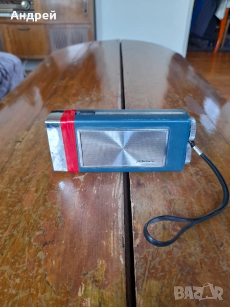 Старо радио,радиоприемник Crown TR-860, снимка 1