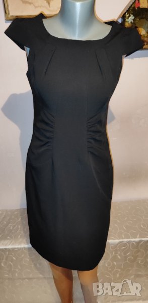 Елегантна черна рокля р-р М , снимка 1