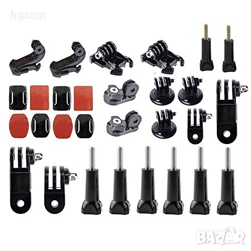 Комплект за каски GOLD HELMET SET за екшън камери GoPro, снимка 1