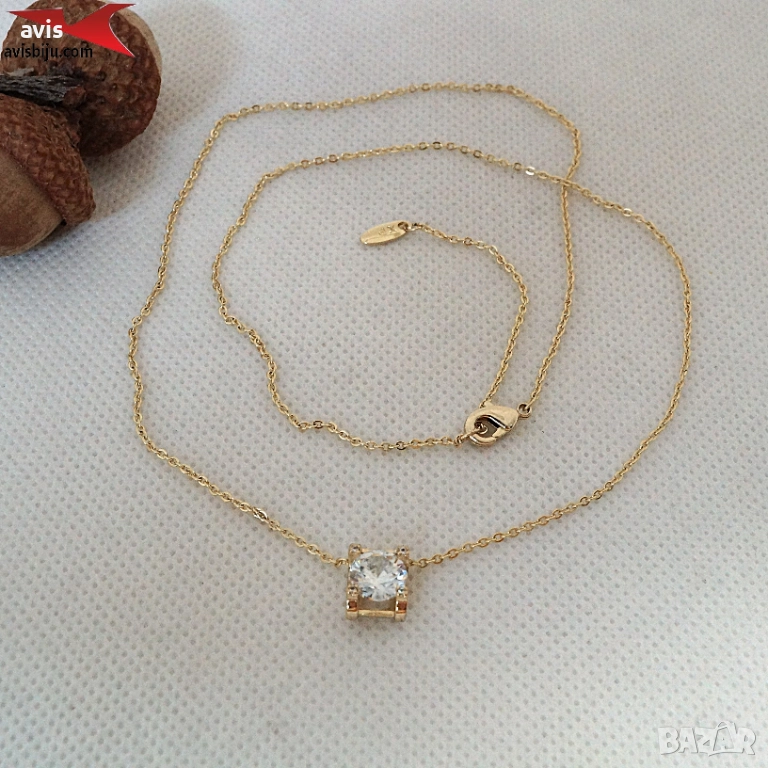 Колие с 14К златно покритие 274091, снимка 1