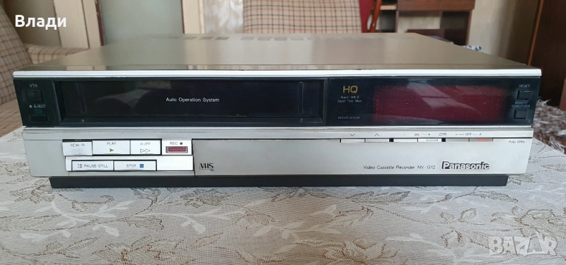 Видео VHS Panasonic NV-G12EE, снимка 1