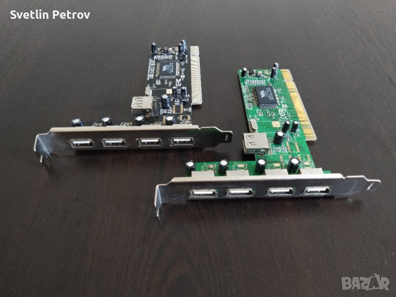Ретро контролер PCI - USB 2.0 (2 бр.), снимка 1