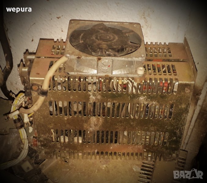 Бг захранващ блок от соца с вентилатор за реставриращи стара българска електронна техника, снимка 1
