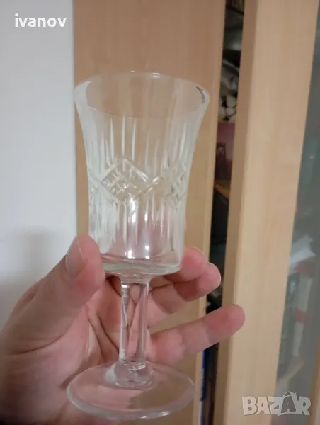 Чаши от кристално стъкло 6 броя , снимка 1
