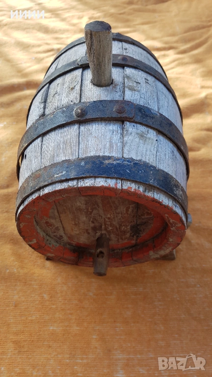 Буре бъчва 6 литра на стойка, снимка 1