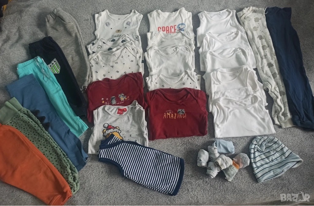 Лот бебешки дрешки 6-9 мес., снимка 1