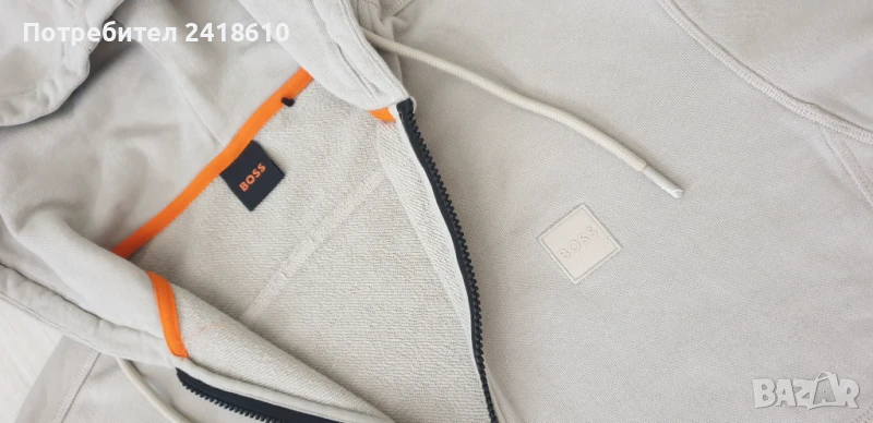 Hugo Boss Zetalky  Full Zip Mens Size L  НОВО! ОРИГИНАЛ! Мъжки Суичер!, снимка 1