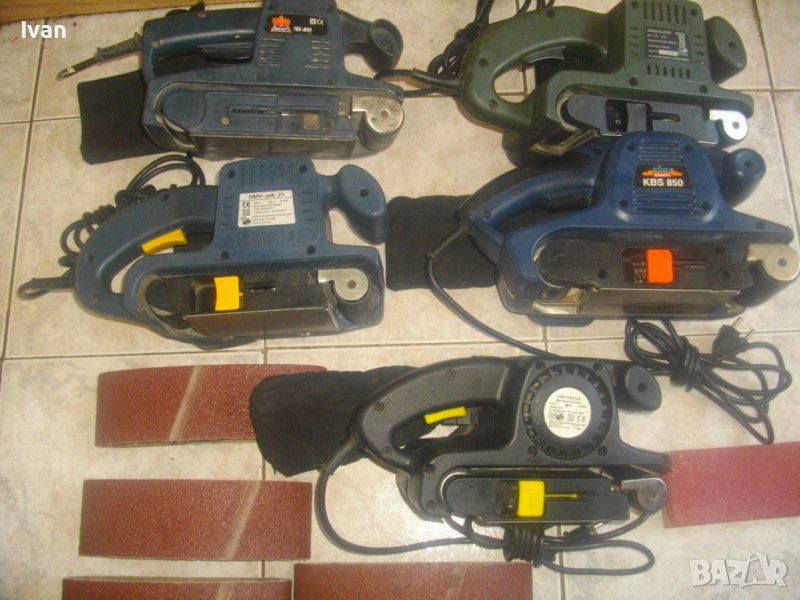 850-810-800 Вата-Немски Лентов Шлайф-Top Craft/King Craft/Tolimor-Професионален-Различни-Като Нов, снимка 1